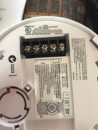 Buy home carbon monoxide detectors and get the best deals at the lowest prices on ebay! Replacing 4 Wire Smoke And Co Detector Connected To Alarm System Doityourself Com Community Forums