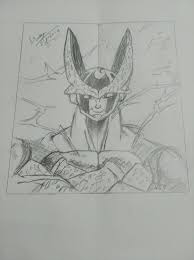 The dragon ball anime and manga franchise feature an ensemble cast of characters created by akira toriyama. My Drawing Of A Dragon Ball Z Character Howzit Zhcsubmissions