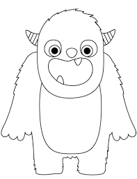 Search more hd transparent scared face image on kindpng. 25 Free Monster Coloring Pages Printable