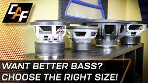 Do's & Don'ts - Picking A Subwoofer For Your Vehicle! - Youtube