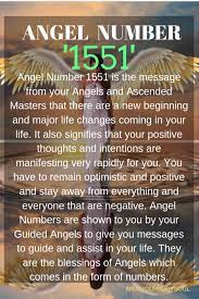 Angel Number 1551 And It S Meaning Angel Number Meanings Meant To Be Number Meanings
