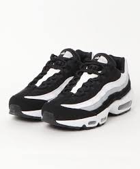 Nike ナイキ の Nike Air Max 95 Essential Black White Wolf Grey Sp スニーカー Wear Air Max 95 White Shoes Trainers Air Max Sneakers