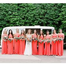 5 Ways To Incorporate Pantone S 2019 Color Of The Year Into Your Wedding Ideas Coral Bridesmaid Coral Wedding Colors Coral Bridesmaid Dresses