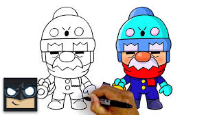 Camiseta gráfica, blusa, blusa sin mangas, pegatina, vinilo y funda para iphone, funda tarjetero para iphone, funda/vinilo para samsung galaxy, póster, cojín, cojín d. How To Draw Gale New Brawl Stars Youtube