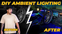 How to Add Ambient Lighting to ANY Car! (EASY DIY)
