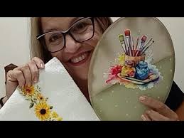 DIY Quadro em mdf e toalha de lavado decorada ! Usei transfer ! Como fazer  ! Aula ao vivo