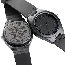 I lost my mother when i was young, she left me and my dad to live together with each other. Wood Watch My Man I Love You Gift For Huaband Boyfriend Dad Ect Kedebox