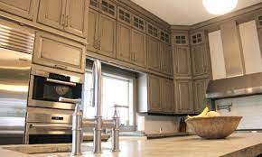 When you contrast the minimal cost of paint and materials to the incredibly high cost of new kitchen cabinets, painting your cabinets is a clear winner. Painted And Glazed Kitchen Cabinets Archives Fairfield Custom Kitchens