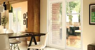 Patio Doors With Built In Blinds Types