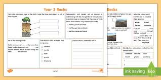 Some of the worksheets for this concept are soil and water conservation, soil work 3, grade 4 reading comprehension work story and exercises, ecological agriculture, practice questions and answers revised, lesson soil, crop. Year 3 Rocks Revision Activity Mat Teacher Made