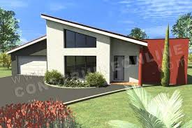 Plan De Maison En L Moderne Caron Vue Garage Plan Maison Maison Plan Maison Contemporaine