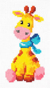 Animals numbers cross stitch pattern baby nursery decor alphabet cross stitch pdf pattern, fox, elephant giraffe monkey baby shower gift. Cross Stitch Kit Giraffe Chudo Igla Magic Needle Chudo Igla Magic Needle Cross Stitch Kits The Stitch Company