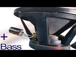 How do you install a capacitor? How To Increase Bass Using Capacitor 2 Bass Boost Tips For The Simplest Speaker Youtube Diy Amplifier Speaker Box Design Diy Speakers