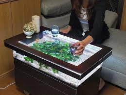 Handmade Coffee Table Fish Tank From Bird S Eye With Rectangular Shape More Info Http Www A Handmade Coffee Table Fish Tank Coffee Table Coffee Table Design