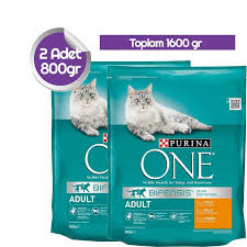 Purina One Tavuklu Yetiskin Kuru Kedi Mamasi 2 Adet X 800 Gr