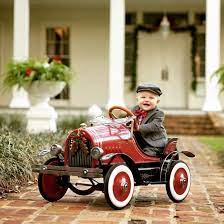 Peddle Car Holiday Pictures 1st Birthday Pictures Race Car Party 1st Boy Birthday