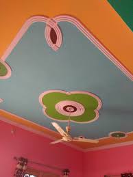 Home interior false ceiling types. Simple Plus Minus Pop Design Without Ceiling