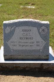 Adrian Richmond Cal (1961-1987)