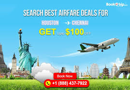 Book You Flights From Bookotrip And Enjoy Up To 150 Discount On Houstontochennaiflights Get More Fun On Best Airfare Deals Airfare Deals Best Flight Deals