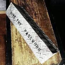 reksさんのdiy アメリカン ステンシル 男前 rock クール 車止めに関する部屋写真 車止め diy 写真 インテリア 家 外構