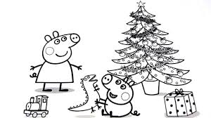 Peppa Pig Christmas Coloring Sheets Coloring Pages Allow Kids To Accompany Their Favor Peppa Pig Coloring Pages Peppa Pig Colouring Christmas Coloring Pages