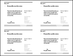 Ein leicht verständliches tutorial für anfänger aus dem bereich:microsoft wordin diesem tutorial zeige ich euch wie ihr in word eine dokumentenvorlage. Drucken Von Mehreren Postkarten Auf Einem Einzelnen Blatt In Publisher Publisher