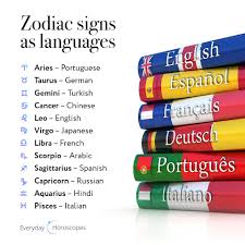 Dailyhoroscope Todayhoroscope Horoscope October If Zodiac Signs Were Languages Which One Would You Be Zodiac Signs Horoscope Horoscope Memes