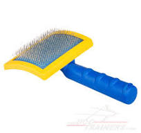 Unbreakable Curved Slicker Brush - KA8