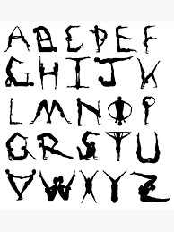 Auf diese frage gibt es für mich unglaublich viele antworten und eine . Akro Yoga Alphabet Grusskarte Von Casiel1969 Redbubble