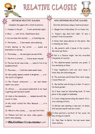 Relative Clauses Relative Clauses Relative Pronouns Teaching English Grammar