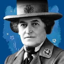 Happy Birthday, Juliette Gordon Low! Today, we celebrate the amazing woman  who founded Girl Scouts and inspired millions of girls to dream big, lead  with courage, and change the world! 🌎💚 Let's