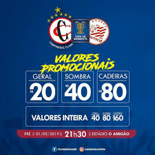 Видео campinense copa do nordeste 2016 канала jo lima. Campinense X Nautico Com Promocao Ingressos Comecam A Ser Vendidos Em Campina Grande Copa Do Nordeste Ge