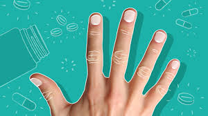 A little rubbing on the cuticles is allowed and can provide some relief until you get yourself a hand cream. What These 8 Fingernail Textures And Colors Say About Your Health