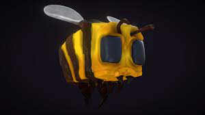 Minecraft's next big update launches officially on december 11, and adds a ton of awesome new features like bees, honey, and a brand new building block. Minecraft Bee 3d Model By Evan Nave Mrpalland 20fdb52