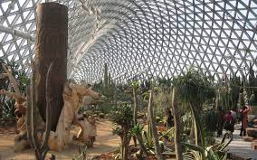 12 km südwestlich des stadtzentrums) im bezirk xuhui. Botanischer Garten Shanghai Schlaich Bergermann Partner