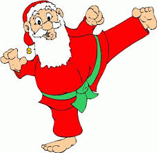 Funny Santa Clip Art Art Martial Arts Clothing Martial Arts