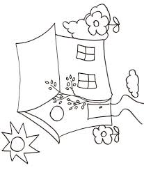 Coloriage D Une Maison 4 Coloriage Maison Dessin A Colorier Maison A Colorier