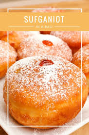 Hanukkah Sufganiyot Recipe In A Bag Recipe Jelly Doughnuts Doughnut Recipe Hanukkah Food
