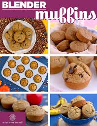 Use 1/4 cup softened peanut butter in place of the oil. Flourless Oatmeal Blender Muffins 7 Healthy Blender Muffins Free Ebook Mind Over Munch