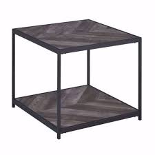 Rustic Gray End Table Sale ends in 1 day.