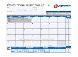 24 workout schedule templates pdf docs free premium