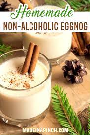 Decadent Smooth Homemade Non Alcoholic Eggnog Video Recipe Video Homemade Eggnog Eggnog Recipe Eggnog Recipe Homemade