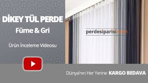 Karartma perde ve tül perde çeşitleri ile fon perde modelleri kolay alışveriş imkanı ile ikea'da! Fume Gri Dikey Tul Perde Videosu Perdesiparisi Com Youtube