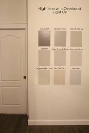 It's a great color, but if you compare it to revere pewter below, it is slightly cooler and has. Nine Gray Paint Colors We Put To The Test For Your Home Within The Grove