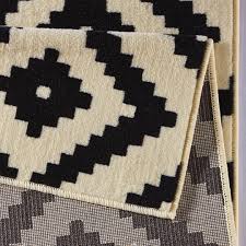 5 produkte haben wir im direkten vergleich getestet. Design Teppich Raute 160 X 230 Cm Schwarz Creme Ut 15 Design Impex