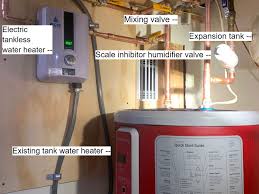 The 180,000 btu natural gas tankless water heater is designed to supply continuous hot water for up to 2 or 3 bathrooms at the same time. Electric Tankless Water Heater Installation