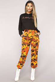 Black And Yellow Cargo Pants Determined Cargo Pants Black Orange Pants Cargo Pants Womens Dress Pants