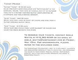 Sponsorship Info Lawn Blanket Pre Party Lawn Party