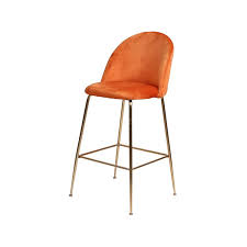 It could even double as a small kitchen island and you can also most modern bar carts are simple and lack unnecessary details and embellishments. Supply Modern Luxury Design Bar Golden Legs Elegant Velvet Backrest High Stool Bar Chair Factory Quotes Oem