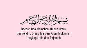Maybe you would like to learn more about one of these? Bacaan Doa Mohon Ampunan Untuk Diri Sendiri Orang Tua Dan Kaum Mukminin Lengkap Latin Dan Terjemah Tribun Sumsel